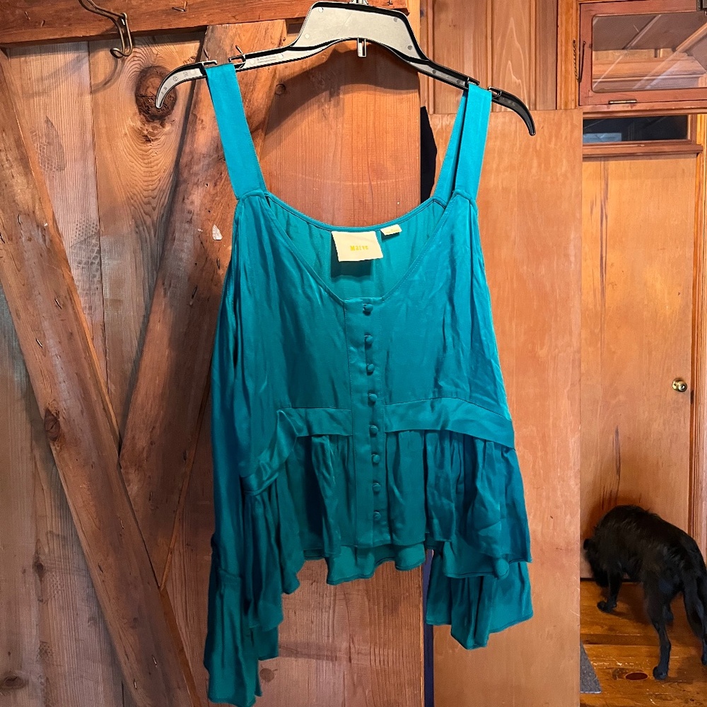 Anthropologie Maeve EUC long sleeve top
